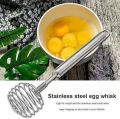 Spiral Spring Whisk, 10" Silver Stainless Steel egg beater egg whisk beater. 