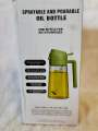2 in 1 Oil Spray bottle- 470ML-Food grade glass bottle. 