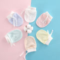 Baby Gloves Anti-scratch Face Newborn Supplies Thin Summer Breathable Newborn Baby Anti-eating Hands 0-8 Months.