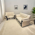 Icon High Quality Artificial leather Sofa set / Rolledarm sofa set/ Luxury Sofa Set/ living room sofa. 