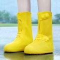 Rain Boot Covers Waterproof Anti Slip Shoe Cover Cubre Zapatos Para La Lluvia De Silicona Cubierta Ipermeable Para Lluvia XXL.