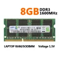 Samsung Laptop Memoria 16GB 8GB 4GB 2GB DDR2 667 800MHz DDR3 1600 1066 1333 1866MHz DDR4 3200 2133 2400 2666MHz Notebook RAM. 