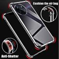 For Realme 11 4G - Camera Protection Premium Silicone Case Crystal Clear Soft Tpu Ultra-Thin Transparent Flexible Protective Mobile Phone Back Cover - Camera. 