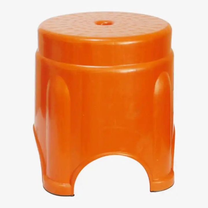 Baagmati Orange Rhino Bahubali Bathroom Stool