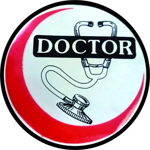 1 pc doctor sticker for car front screen transperent inside screen sticker