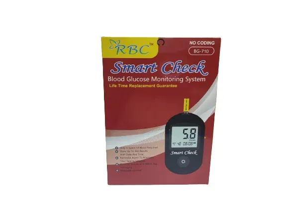 RBC Smart Check Blood Glucose Monitoring System | Daraz.com.bd