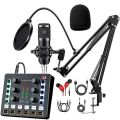 BM800 Conde Microphone With Dual Channel Live Sound. 
