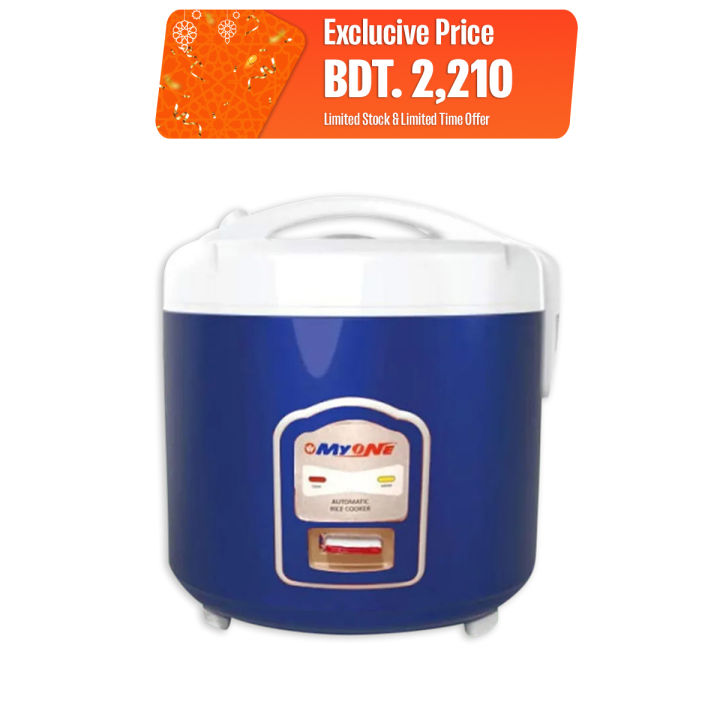 MyOne Rice Cooker - 2.8 Ltr- Blue With Free Delivery