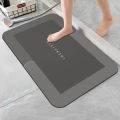 Diatomaceous Earth Bath Mat Super Absorbent Non Slip Fast Drying Soft Floor Mat for Bathroom Shower Laundry Bedroom Kitchen RV. 