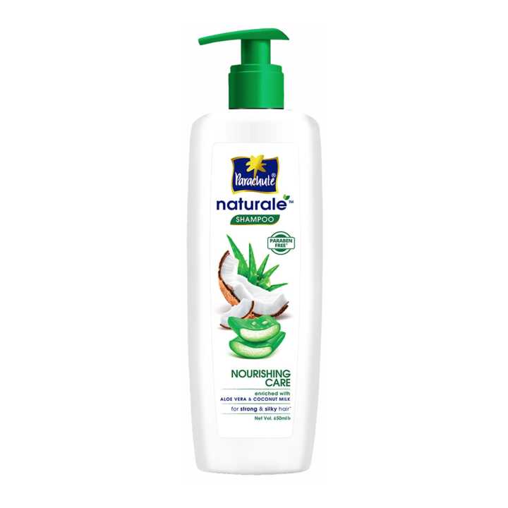 Parachute Naturale Nourishing Care Shampoo for Strong & Silky Hair - 650 ml