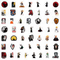 50Pcs Kurosaki Ichigo Bleach Cartoon Stickers Girls Rukia Inoue Sticker Car Laptop Skateboard Phone Kenpachi Anime Decal. 