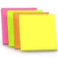 Sticky Notes Pad (3' x 3') - Different Shaped Sticky Notes - 100 Sheets Pad - Colourful Book Mark Paper. 