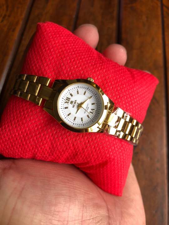 Standard%20Mema%20Small%20Casual%20Golden%20Stainless%20Steel%20Wrist%20Watch%20For%20Women%20-%20Image%202
