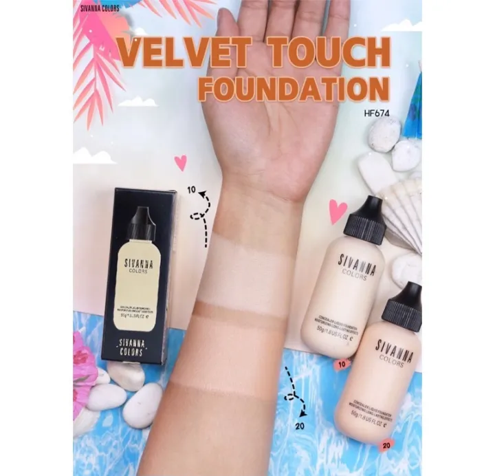 Hf674%20Sivanna%20Colors%20Velvet%20Touch%20Foundation%20Milk%20Bottle%20Foundation%20Sivanna%20Colors%20Velvet%20Touch%20Foundation%20-%20Image%202
