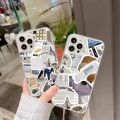 1 pack 50 PCs cartoon girl simple ins travel bag decoration stickers case ice mug iPad phone case laptop guitar. 