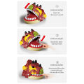 Dinosaur Teeth Toys, Biting Finger Dentist Games Tabletop Random Levels Simulation Model Triangular Dragon Double Crown Dragon. 