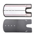 Golf Putting Mirror Training Aid - Alignment Practice Tool with Eye Line Guide, Portable Putter Trainer for Indoor/Outdoor.