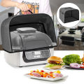 Durable Kitchen Dust Cap With Storage Pockets Air Fryer Hood For Ninja Foodi Grill Household Bread Baking Toaster Cover. 