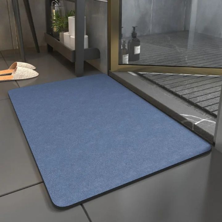 Summer%20Simple%20Solid%20Colour%20Diatomite%20Floor%20Mat%20Non-Slip%20Kitchen%20Entrance%20Bathroom%20Bathroom%20Carpet%20Home%20Decoration%20-%20Image%203