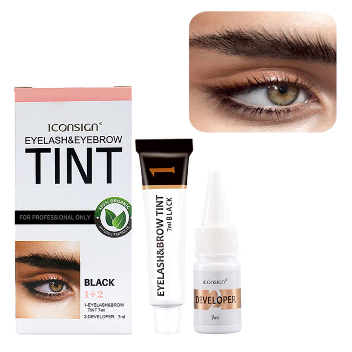 ICONSIGN%20Eyelashes%20and%20Eyebrow%20Tint%20Dye%20Eyebrow%20Dye%20Waterproof%20Long-lasting%20Eyebrow%20Brow%20Kit%20Semi%20Permanent%20Eyebrow%20Black%20Brown%20-%20Image%207