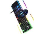 Wired Luminous Gaming Keyboard And Mouse Combo Mechanical. 