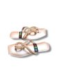 New Cushioner Burmi Luxe sparkle sandals  3D Mesh Ring design. 