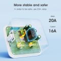 Tuya Smart Home Wireless WIFI Plug Socket UK EU US Universal 16A Travel Universal Conversion Socket Outlet Power Monitor Timer. 