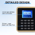 Bisofice Biometric Time Clock Attendance Machine for Employees 1000pcs Fingerprint/1000pcs Password/1000pcs ID Card 5 Languages. 