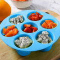 Silicone 7 Holes Cake Mold Home Party Baking Utensils Diy Cylindrical Mold Air Fryer Accessories Baking Tools Cake Molds. 