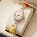 Fashion Beads strap Women Watches Ladies Casual Arabic Dial Quartz Wristwatch Reloj Mujer Girls Clock (Without Box).