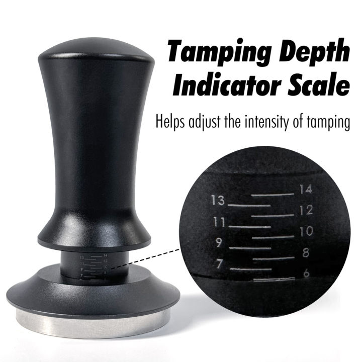 Coffee%20Tamper%2058mm%2054mm%2051mm%20Ripple%20Base%20Leveling%20Constant%20Pressure%20Calibrated%20Spring%20Loaded%20Barista%20Tools%20Espresso%20Accessories%20-%20Image%203