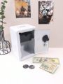 Mini Safe With Combination Lock - Home Small Money Box Storage Case, Protects , Important Documents, Credit Cards Jewelry.