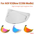 Helmet Visor for AGV K3 Shield New Model E2206 Old K3 K4 Motorcycle Helmet Glasses Motorbike Helmet Lens motorcycle accessories. 