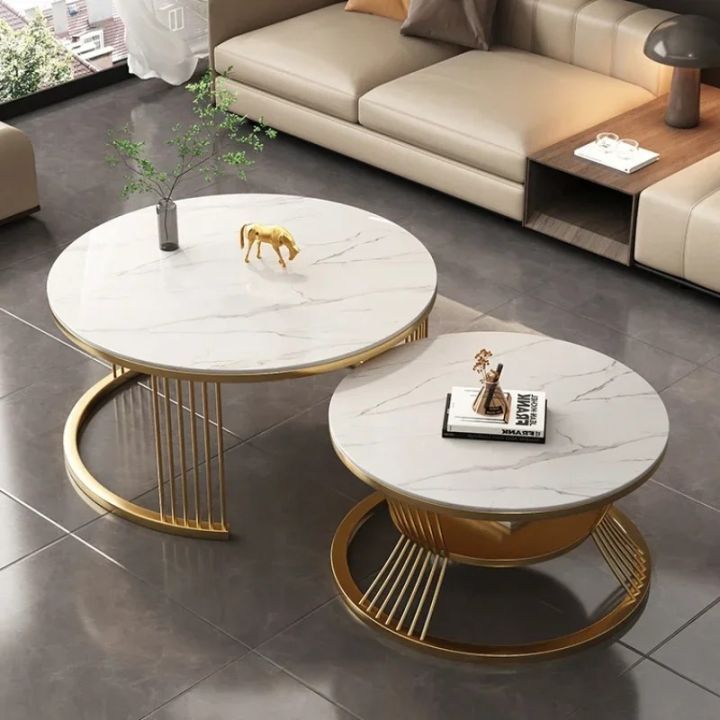 Luxe%20Living%20Co%20-%20Customized%20Modern%20Round%20MDF%20Top,%20Coffee%20Table%20,with%20Black%20Glass%20Center,%20Gold%20Metal%20Frame,%20and%20Iron%20Base%20-Nesting%20Table,%20Tea%20Table,%20Side%20Table,%20Dining%20Table%20,%20and%20Decorative%20Table%20for%20Living%20Room,%20Office,%20or%20Drawing%20Room%20with%20Wooden%20Top%20-%20Image%203