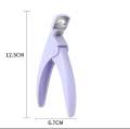 Professional nail art clipper use to cut tips and edges of presson nails and false nails,nail tool easy to use. 