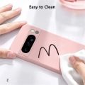 Liquid Silicone Shockproof Case For Google Pixel 8 Case Pixel 6A 7A 8 6 7 Phone Case Bumper Soft TPU Case Google Pixel 8A Cover.