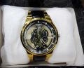 Rosra New Men Watch Skeleton quartz Watch Gold Vintage Man Watches- Inventive Choice. 