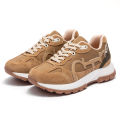 CHCH Women Tennis Shoes New Leather Splicing Student Sports Shoes. 