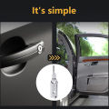SS001 Pro Stainless Steel Key Decoder 2 In 1 Precision Hook/Pick Set Lock Decoder O-ring Pickup Kit Maintenance Repair Hand Tool.