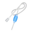 Aquarium Siphon Fish Tank Syphon Vacuum Cleaner Pump Semi-automatic Water Change Changer Gravel Water Filter Aquarium Tools 1.4m. 