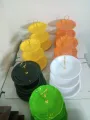 Three Tier Serving Platter in Melamine | 3-Tier Melamine Cupcake Stand | Dessert Stand, Cupcake Stand, Tea Party, Serving Platter for Wedding Birthday Party. 