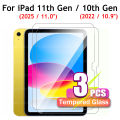 Screen Protector for iPad 11th (A16) 11 inch 2025/10th Gen 10.9 inch 2022, 9H Tempered Glass Film Anti-Scratch ,Anti-Fingerprint. 