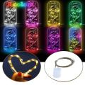 Led Copper Wire Fairy Lights String Button Battery Light DIY Waterproof Garland Christmas Wedding Decoration String Lights. 
