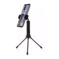 Mobile and Camera Tripod Metal Made Portable Flexible and Firm Use for Online Classes. 
