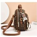 Fashion Trend Women's Backpack Soft Leather Women School Bag Girls Luxury Designer Female Shoulder Bags Sac A Dos High Quality. 