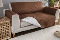 Quilted sofa cover. 