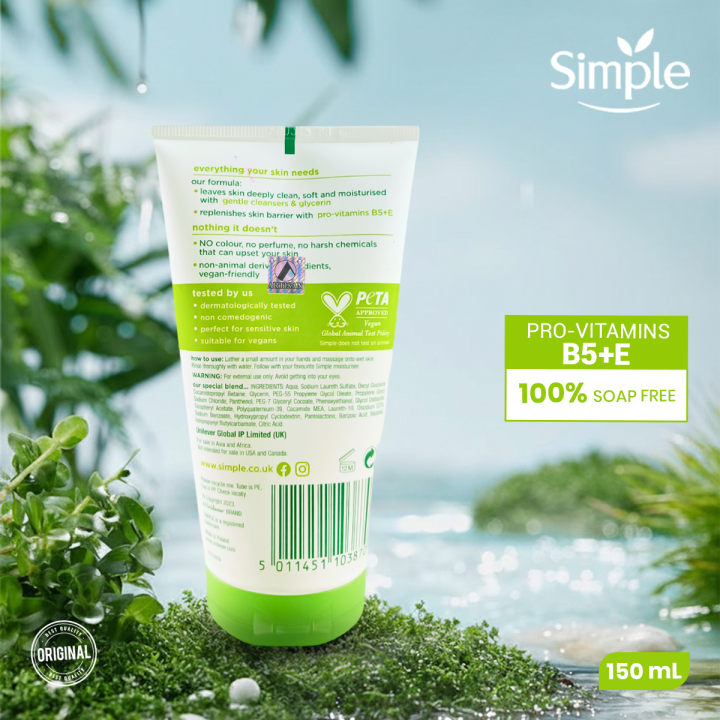 Simple%20Moisturing%20Facial%20Wash%20150ml%20(IMPORTED)%20-%20Image%202