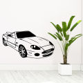 1pc Car Self Adhesive Vinyl Wallpaper Sticker For Living Room Decoration Sport Car Wall Decal Accessories Murals. 