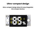 New Battery Indicator Module 1S  2S 3S 4S Series Battery Gauge Lithium Battery Percentage Display Precision Voltage Tester. 