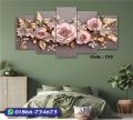 5Pcs In 1 Set Wall Canvas Art Ready to Hang for Living Room or Bedroom Home Decoration On Wall Canvas Painting Wall.